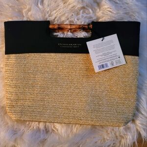 Donna Karan Black and Tan Women's Bag